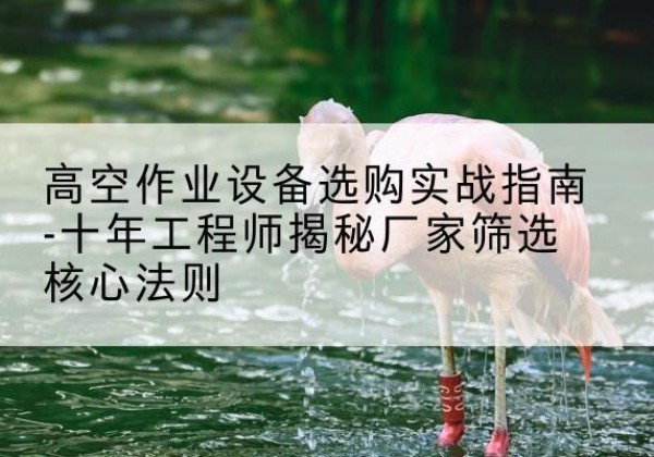易县剪叉式升降机厂家-高空作业设备选购实战指南-十年工程师揭秘厂家筛选核心法则